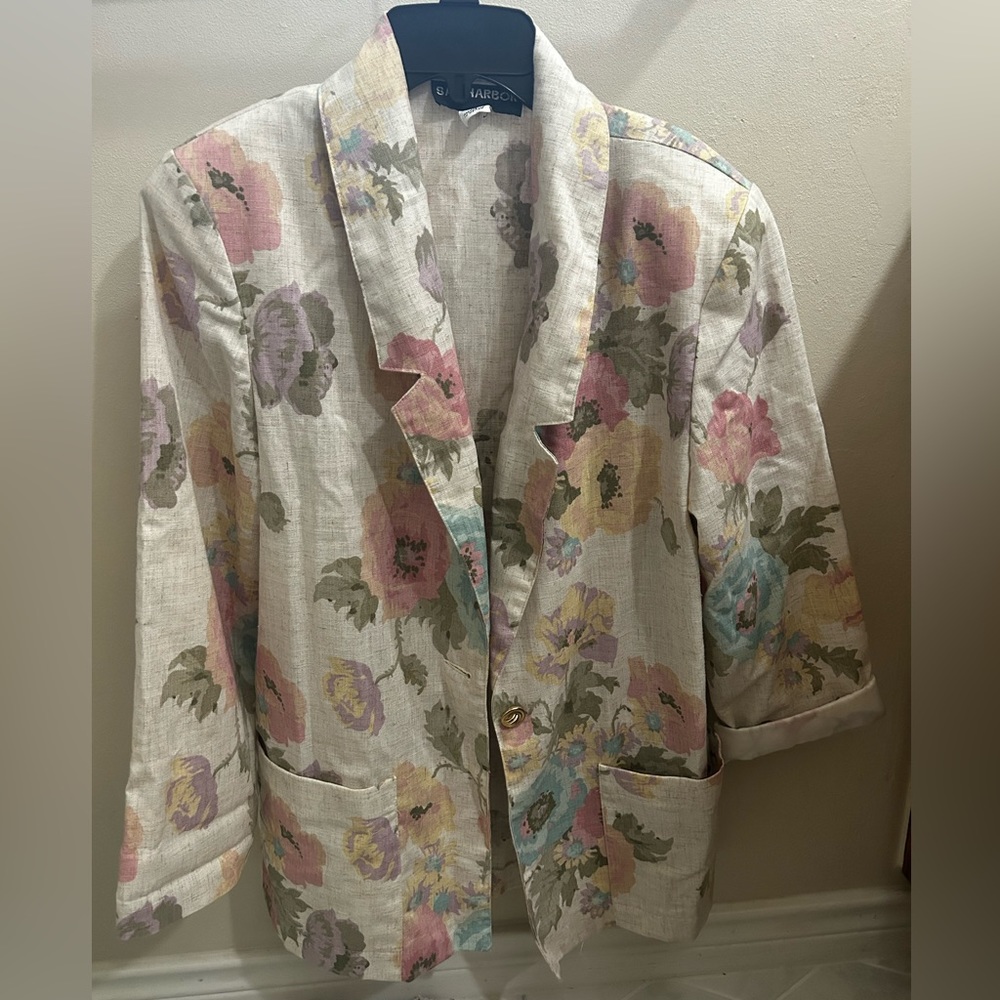Sag Harbor Blazer floral